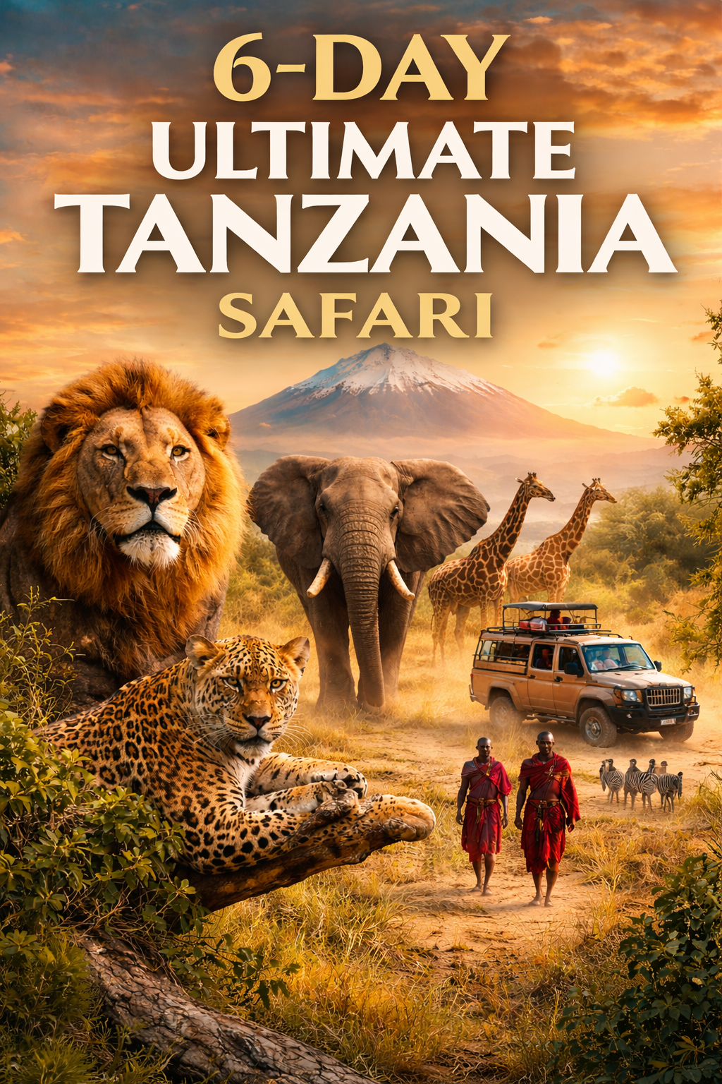 6-DAY TANZANIA SAFARI ADVENTURE OF A LIFETIME