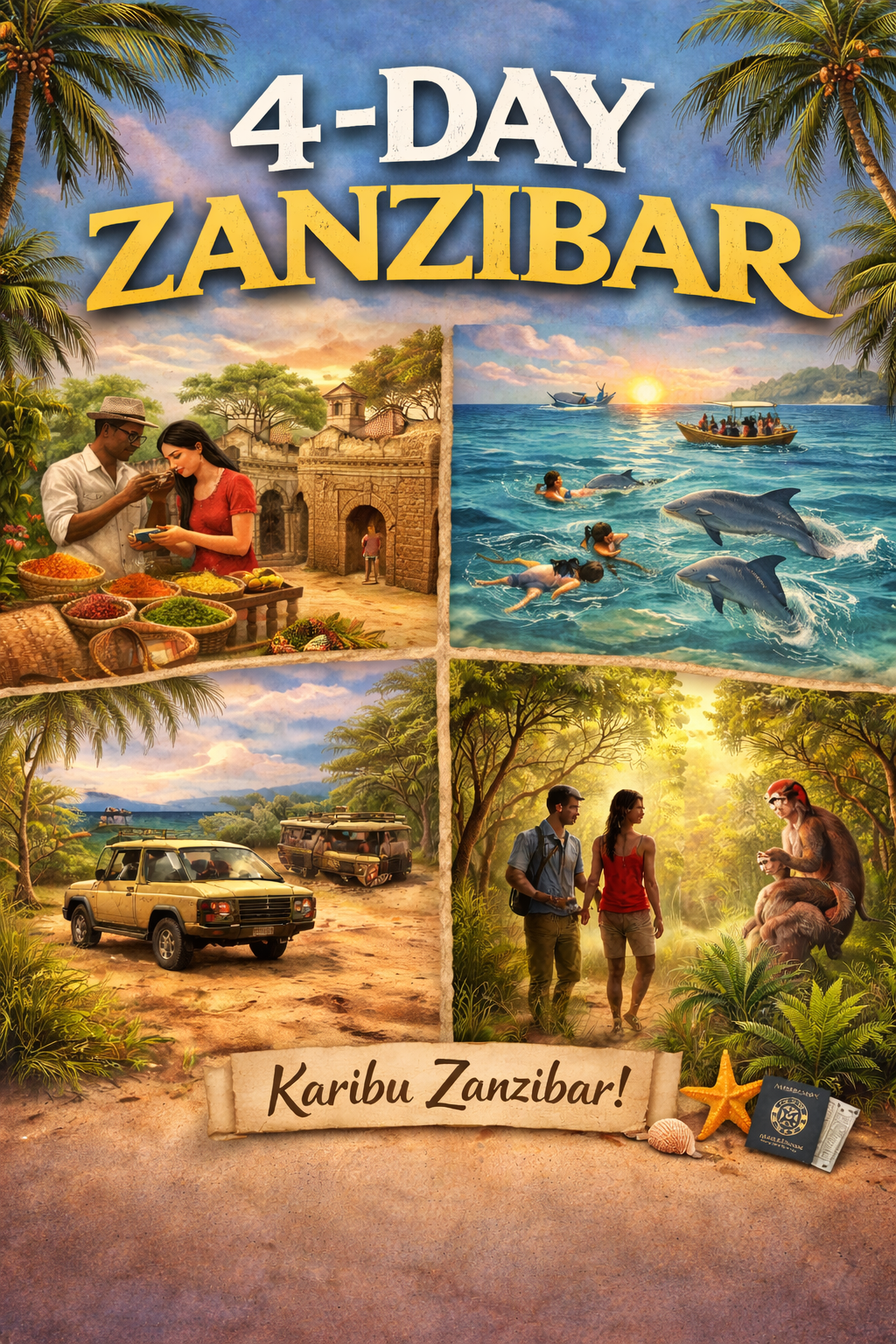  EXCLUSIVE ZANZIBAR COASTAL & NATURE RETREAT