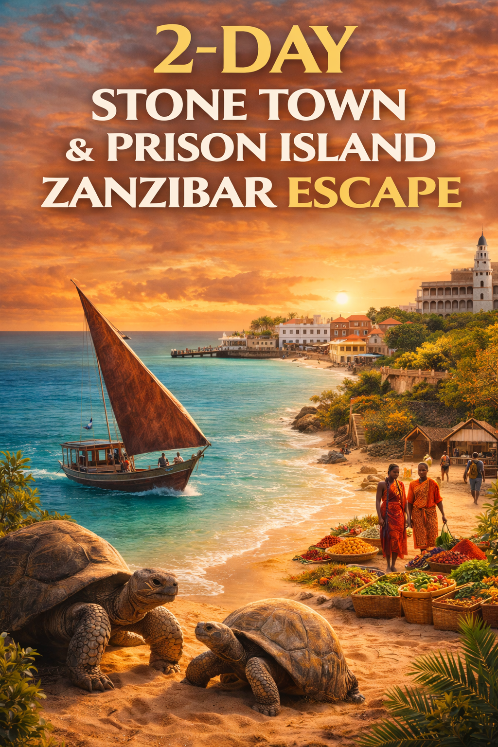  2 DAYS / 1 NIGHT STONE TOWN ZANZIBAR EXPERIENCE