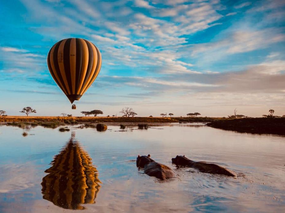  Tanzania balloon safari